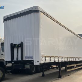 3 Axle 40Ft Van Type Semi Trailer