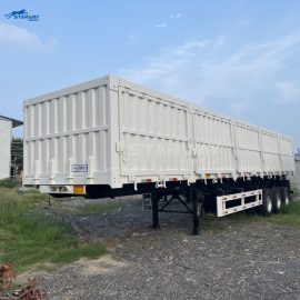 Tri-Axle 50Tons Sidewall Semi Trailer